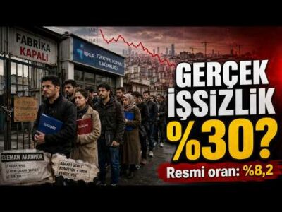 İşsizlik Düşüyor Diyorlar: Türkiye’de Gerçek İşsizlik Neden %30?