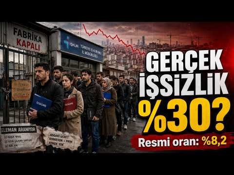 İşsizlik Düşüyor Diyorlar: Türkiye’de Gerçek İşsizlik Neden %30?