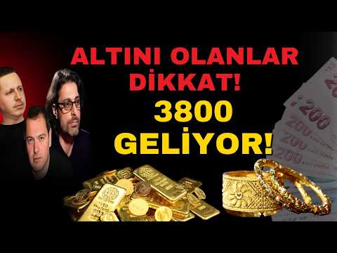ALTINDA SIKINTI DEVAM EDİYOR! 3800 GELEBİLİR!