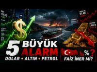 Yeni Hafta 5 Alarm: Dolar Güçleniyor, Altın Düşüyor, Türkiye Faiz İndirir mi?