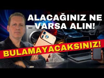 BÜYÜK PİYASA ALARMI! ÇOK GEÇ OLMADAN SATIN AL!