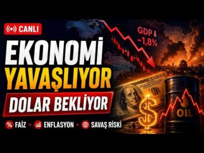 Ekonomi Yavaşlıyor, Dolar Bekliyor: Faiz, Enflasyon ve Savaş Riski