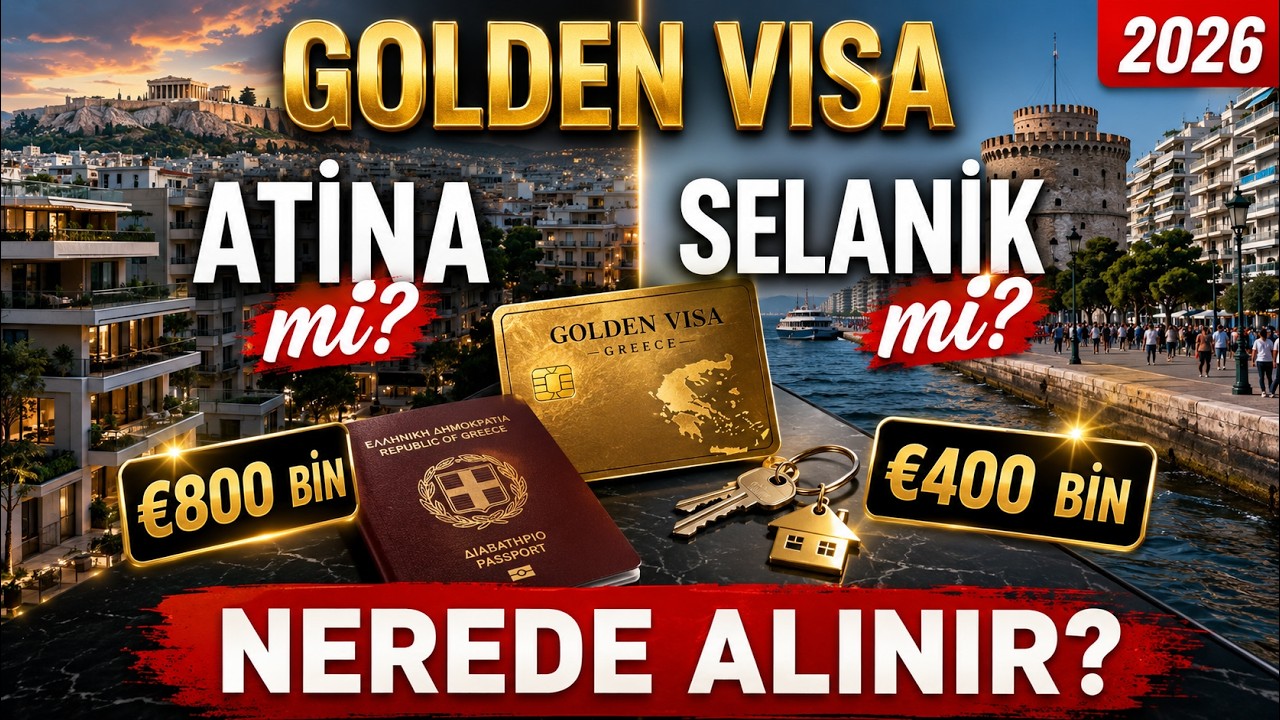 Atina mı Selanik mi? Yunanistan'da Nereden Ev Alınır? (2026)