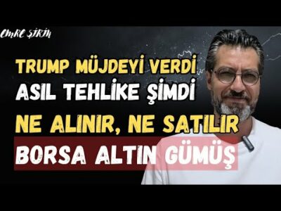 TRUMP GELDİ PİYASA ETKİLENMEDİ | ŞİMDİ DAHA RİSKLİ | Emre ŞİRİN ##borsa #altın #Trump