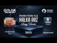"Golda Gıda" Halka Arz Gong Töreni