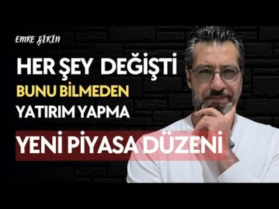 YENİ PİYASA DÜZENİ! BİLMEDEN YATIRIM YAPMA