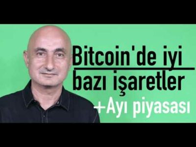 Bitcoin'de bazı iyi işaretler var