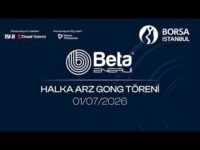 "Beta Enerji" Halka Arz Gong Töreni