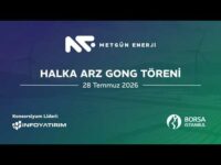 "Metgün Enerji" Halka Arz Gong Töreni