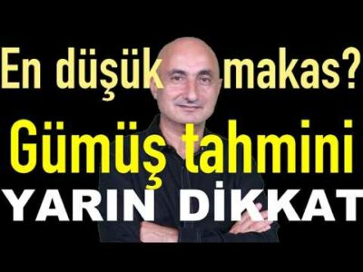 Yine ne oluyor! | Altında yarına dikkat | Commerzbank gümüş tahmini