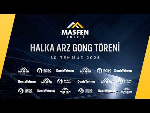 "Masfen Enerji" Halka Arz Gong Töreni