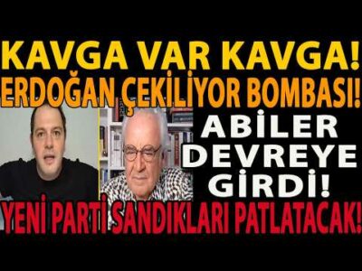 KAVGA VAR KAVGA! ERDOĞAN ÇEKİLİYOR BOMBASI! ABİLER DEVREYE GİRDİ! YENİ PARTİ SANDIKLARI PATLATACAK!