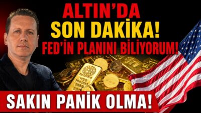ALTIN DÜŞÜŞÜ DURMUYOR AMA PANİK OLMAYIN! FED'İN PLANINI BİLİYORUM!