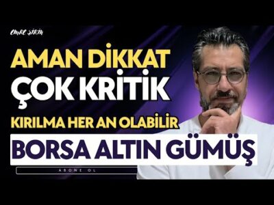 AMAN DİKKAT! KIRILMA HER AN OLABİLİR | Emre ŞİRİN ##borsa #altın #gümüş