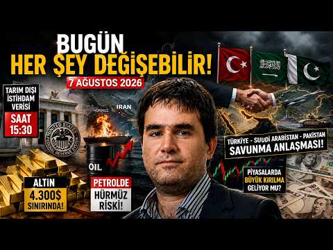 HaftaSonu Başlamadan CANLI | Altın 4.300$! ABD İstihdamı, Fed ve Türkiye-Suudi-Pakistan Paktı.