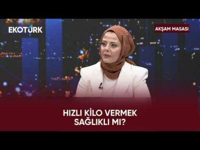 Sağlıklı Beslenmenin 3 Altın Kuralı | Akşam Masası