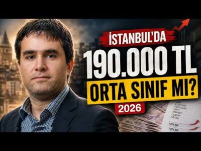 Türkiye’de Orta Sınıf Olmak İçin Kaç TL Gerekir? İstanbul’da 190 Bin TL?