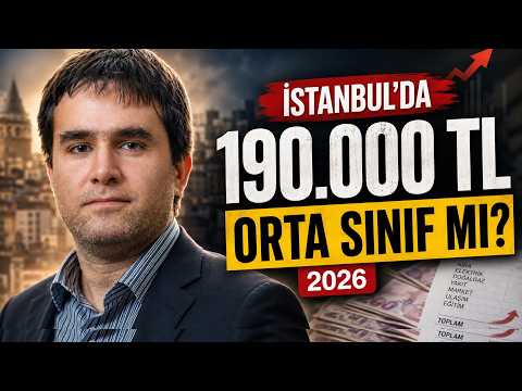 Türkiye’de Orta Sınıf Olmak İçin Kaç TL Gerekir? İstanbul’da 190 Bin TL?