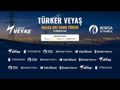 "Türker Vangölü Enerji Yatırım AŞ" Halka Arz Gong Töreni