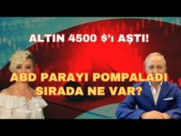 ABD PARAYI POMAPALDI! ALTIN 4500 DOLARI AŞTI! SIRADA NE VAR?