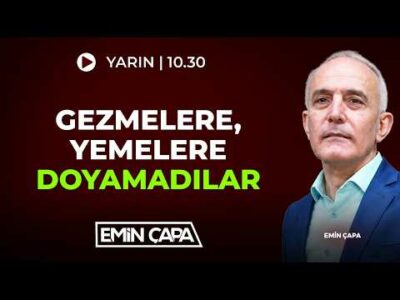 #CANLI Gezmelere Yemelere Doyamadılar I Emin Çapa