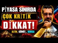 PİYASA SINIRDA, ÇOK KRİTİK DİKKAT | Emre ŞİRİN ##borsa #altın #gümüş