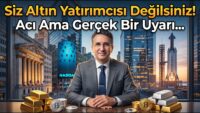 Siz Altın Yatırımcısı Değilsiniz! Acı Ama Gerçek Bir Uyarı...