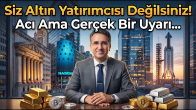 Siz Altın Yatırımcısı Değilsiniz! Acı Ama Gerçek Bir Uyarı...
