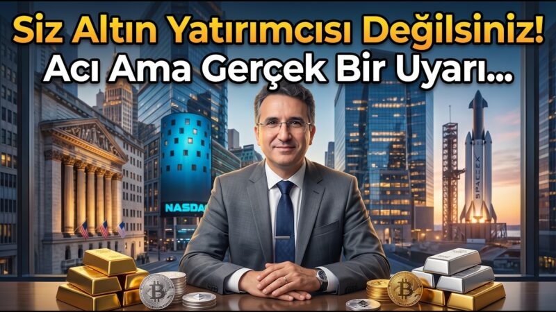 Siz Altın Yatırımcısı Değilsiniz! Acı Ama Gerçek Bir Uyarı...