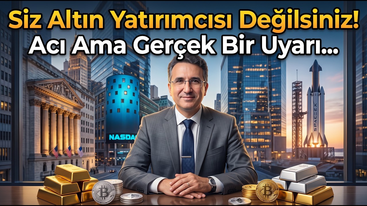 Siz Altın Yatırımcısı Değilsiniz! Acı Ama Gerçek Bir Uyarı...