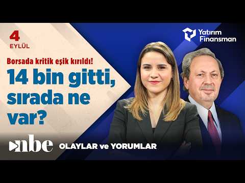 BIST100 14 Bin Puanın Altında! Piyasalar Haftayı Nasıl Kapatacak? | Ekonomi Masası | 04 Eylül