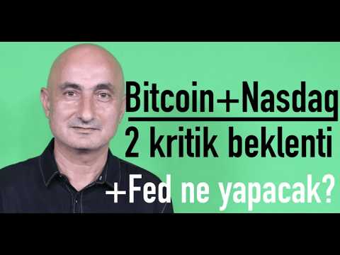 Bitcoin'de Cuma'ya, Nasdaq'ta Perşembe'ye dikkat