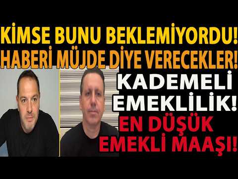KİMSE BUNU BEKLEMİYORDU! MÜJDE HABER DİYECEKLER! EN DÜŞÜK MAAŞ DEĞİŞİYOR! KADEMELİ KRİZİ BAŞLADI!