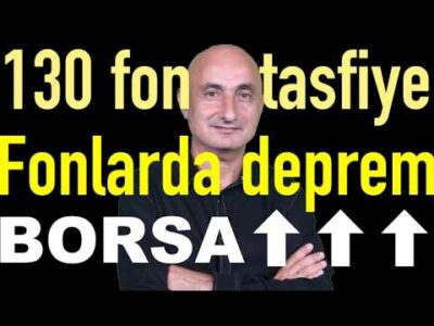 Fon depremi | 130 fon tasfiye | Altın Fed'e rağmen | Banka hisseleri uçtu!