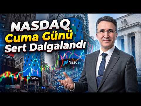 NASDAQ Cuma Günü Sert Dalgalandı