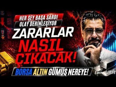 HER ŞEY BAŞA SARDI! ZARARLAR NASIL ÇIKACAK | Emre ŞİRİN #borsa #altın #gümüş #fon