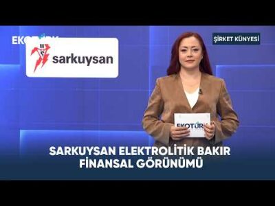 Sarkuysan Elektrolitik Bakır Finansal Görünümü | Şirket Künyesi