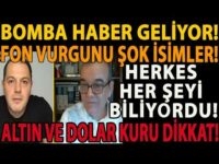 BOMBA HABER GELİYOR! FON VURGUNU ŞOK İSİMLER! HERKES HER ŞEYİ BİLİYORDU! ALTIN VE DOLAR KURU DİKKAT!