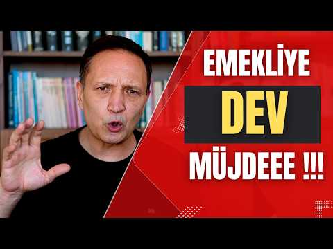 EMEKLİYE MEMURA ASGARİ ÜCRETLİYE DEV MÜJDEEEE !!!