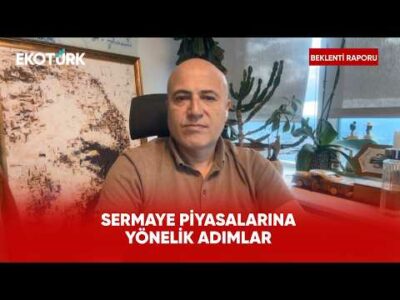 Sermaye Piyasalarına Yönelik Adımlar | Beklenti Raporu