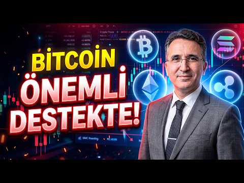 Bitcoin Önemli Destekte!