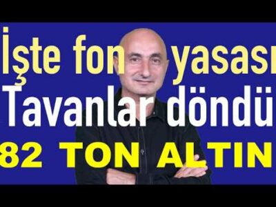 Fonda yasa hazır | Altın diri | Borsada tabanlar azalıyor, tavanlar döndü