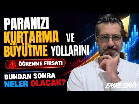 ZARARDAN KURTUL, KAZANAN TARAFA GEÇ! Emre ŞİRİN #borsa #altın #fon | Whatsapp Mesaj: 533 038 79 97