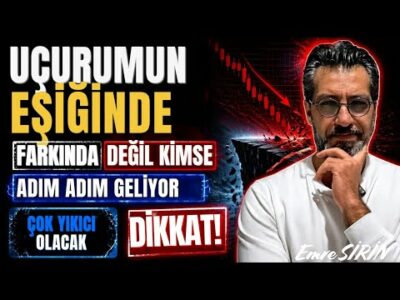 UÇURUMUN EŞİĞİNDE! YIKICI BİR TABLO! ADIM ADIM GELİYOR | Emre ŞİRİN #borsa #altın #gümüş ##piyasa