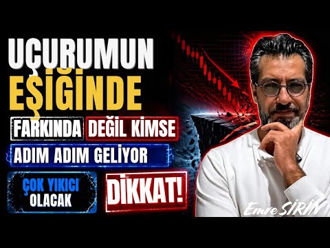 UÇURUMUN EŞİĞİNDE! YIKICI BİR TABLO! ADIM ADIM GELİYOR | Emre ŞİRİN #borsa #altın #gümüş ##piyasa