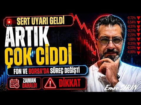 ARTIK ÇOK CİDDİ! UYARI NET! FONLAR NASIL ÖDENECEK | ALTIN • GÜMÜŞ • BORSA | Emre ŞİRİN #borsa #fon