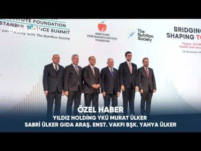 Yıldız Holding YKÜ Murat Ülker ve Sabri Ülker Gıda Araş. Enst. Vakfı Bşk. Yahya Ülker | Özel Haber