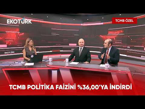 TCMB faiz oranını 100 baz puan indirerek %36,00'ya çekti | Merkez Bankası Özel Yayını | 22.10.2026