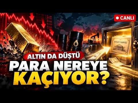 🔴 CANLI | Altın da Borsa da Düştü! Para Nereye Kaçıyor?