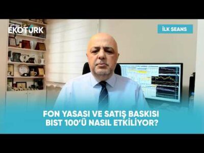 BIST 100'de Satış Baskısı Sürüyor: Piyasalar Ne Zaman Toparlanacak? | İlk Seans